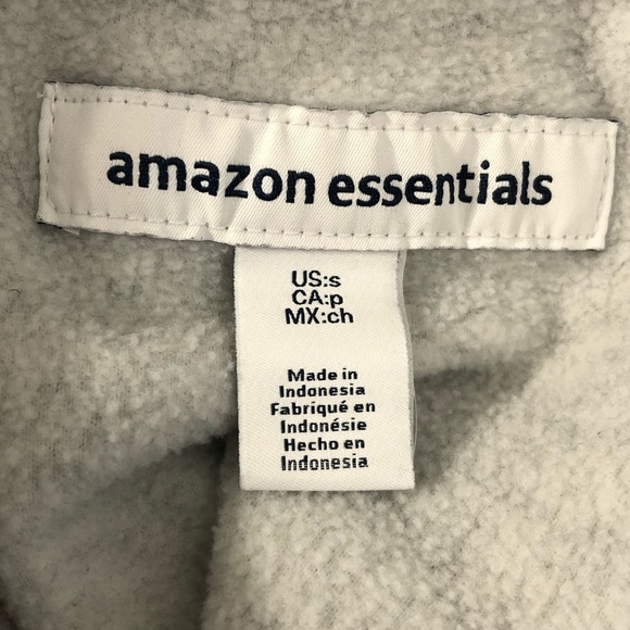 Amazon Essentials zip up fleece, small - Picture 5 of 6